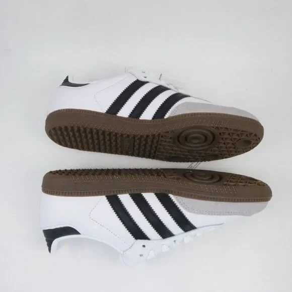 adidas Originals Women's US 6 Samba OG Trainers Youth 5 White/Black Men's US 5 - Picture 7 of 9